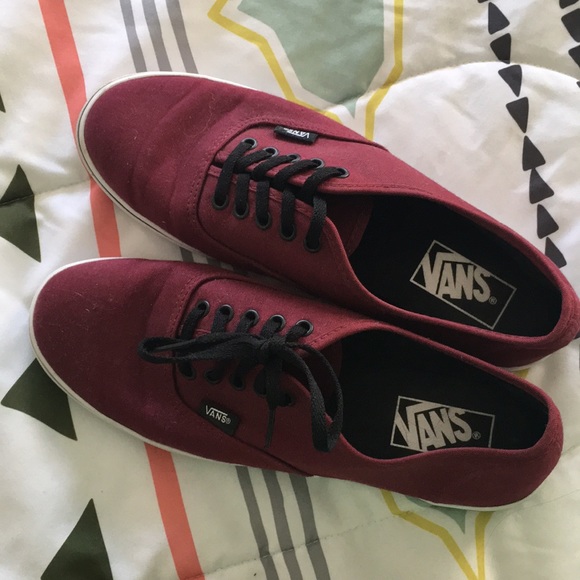 Vans Shoes - Maroon Vans